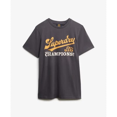 Superdry - Athletic T-shirt met relaxte pasvorm - Heren - T-shirts