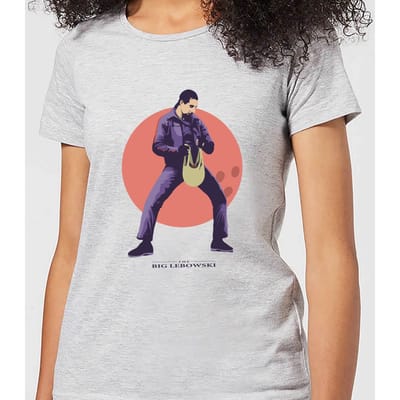 The Big Lebowski The Jesus Dames T-shirt - Grijs - S