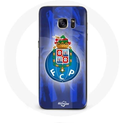 Samsung Galaxy S6 hoesje fcp porto blauwe achtergrond portugal