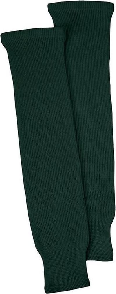 CCM S100P IJshockeykousen - Trainingskousen - IJshockey Sokken - Intermediate - Groen - 24 Inch