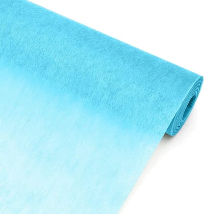 Moderne Tuin Tafelkleed Roll in Blauw 30 cm x 25 m - Decoratieve Tafeldecoratie voor Feestjes, Bruiloften en Verjaardagen