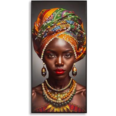 Schilderij On Canvas Maya Laquared With Frame 60×4×120 cm