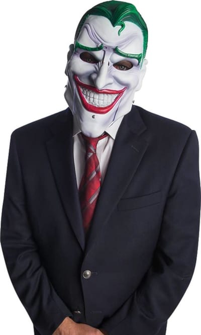 RUBIES FRANCE - Joker volwassene deluxe articulerend masker