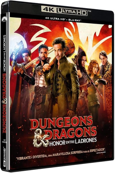 Dungeons & Dragons Eredischeid: Honor Among Thieves 4K UHD Film