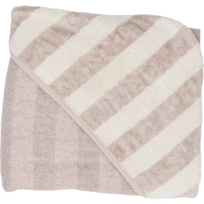 Baby handdoek FreeON by Bubaba Stripes Beige