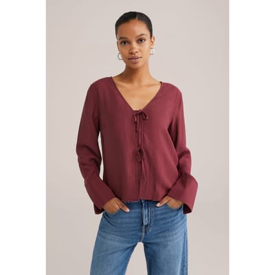 WE Fashion Blouse Vintage Red Taglia: XS | Maglie a manica lunga Outlet | Donna | Rosso