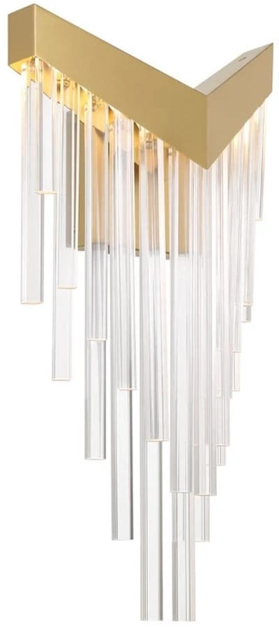 Eurofase LED Wandlamp Vivien | 12W 3000K 930 | Brushed Gold
