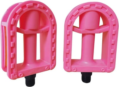 Kinderfietspedalen - Kinderspindelpedalen - Fietsen - Hars materiaal - 1/2 inch - Roze