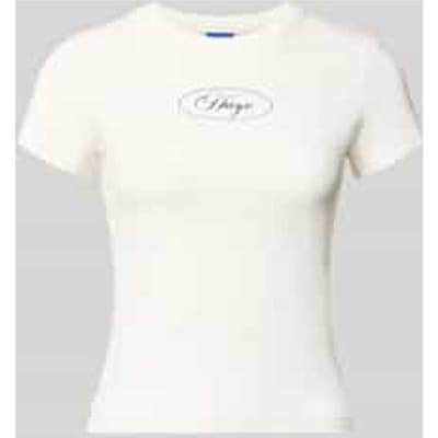 regular fit T-shirt van katoenmix model '90 s TEE_B'