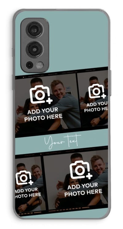 Gepersonaliseerd - Case Company® - Hoesje geschikt voor OnePlus Nord 2 5G hoesje - Filmrol N°2 - Soft Cover Telefoonhoesje - Bescherming aan alle Kanten en Schermrand