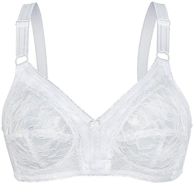 Sassa Mode soft BH cup A - Zonder beugel - 80A - Wit
