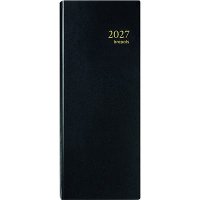 Agenda 2027 Brepols Saturnus Lima 1dag/2pagina's zwart