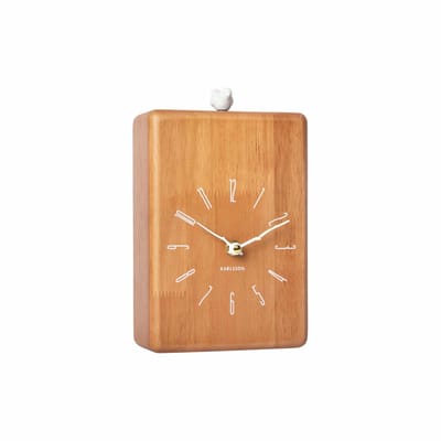 Karlsson Wandklok Rama Cuckoo - Donker hout - 6x14x20cm - Wandklok Modern