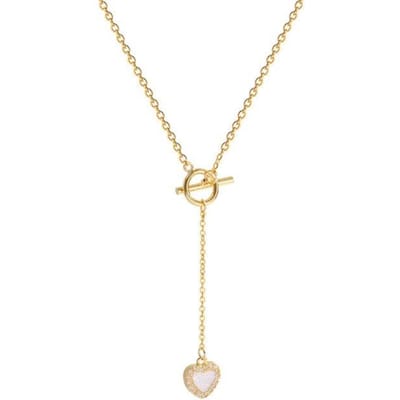 Collier en acier titane et cœur, style coréen, pendentif en zircon micro-incrusté, tendance simple, vente en gros beige