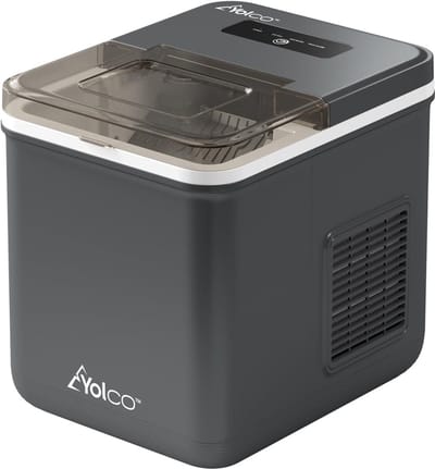 IJsblokjesmachine - IJsmaker - Dranken Koelen - Compact Design - 10 kg per dag - Space Grey