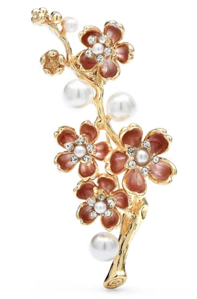 N3 Collecties Emaille Plum Blossom Bloemen Broches Voor Vrouwen Unisex