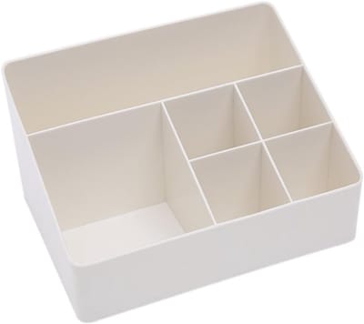 Make-up Organizer - Cosmetica Opberger - Bureau Organiseren - Met Lades - 12.5 x 16 x 12.5 cm - Wit