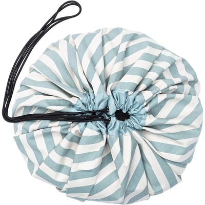 Speelkleed en opbergzak Play&Go Stripes Green