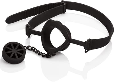 Calexotics - Scandal Gag With Black Silicone Plug
