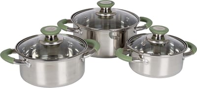 Bo-Camp - Pannenset - Elan 1 plus - 3-Delig - RVS