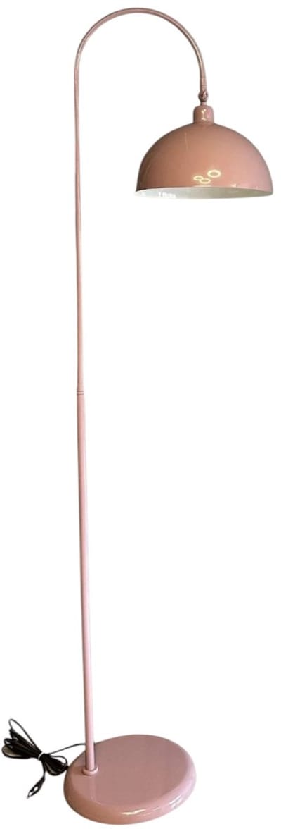 Staande Lamp: Moderne Metalen Staande Lamp Met Dimmer in Lila