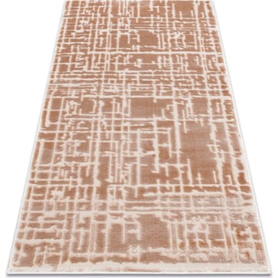 Kleden Rugsx Tapijt ACRYL VALS 3236 Abstractie koper / 70x140 cm