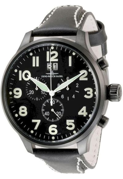 Zeno Watch Basel Herenhorloge 6221-8040Q-bk-a1