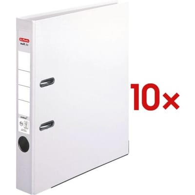 herlitz ordner maX.file protect, A4, rugbreedte 50 mm, wit