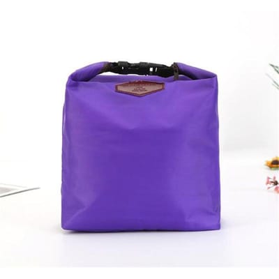 Koeltas Waterbestendig Nylon Praktisch Klein Draagbaar IJs Koeltassen 6 Kleuren Thermos Lunchbox Picknick Pakket Bento Box Voedsel Thermische Draagtas