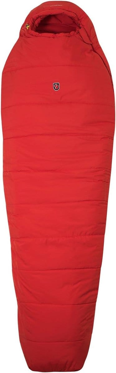 Mummy Slaapzak - Kampeerzak Outdoor - Kamperen en Wandelen - Synthetische Vulling - Tot 180 cm - Rood