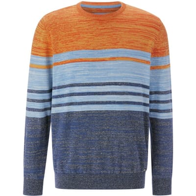 Babista herren Trui - 48/50 - blauw - Plus Size