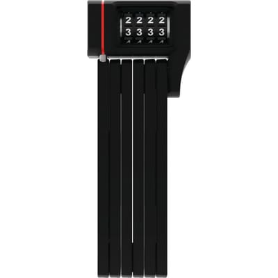 ABUS Vouwslot - Gehard Aluminium - Combinatieslot - 80 cm - Zwart
