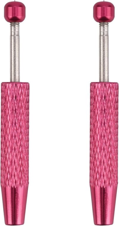 2 Stuks Piercing Ball Gripper voor Sieraden, 4 Klauwen Voor Het Veranderen van Sieraden, Perfect voor Diamanten en Edelstenen