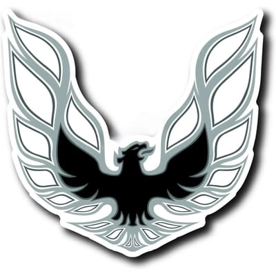 Vintage Muscle Car Stickers Vinyl Decals voor Pontiac Firebird - American Racing Graphics Auto Helm Muurkunst 10CM