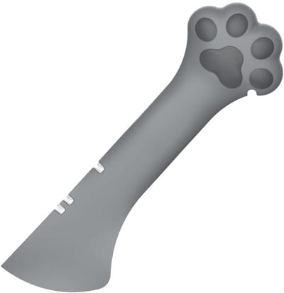 Dailygoods- Blikopener Kattenpoot - Multifunctionele Huisdierenopener - Siliconen Materiaal - Lichtgewicht en Duurzaam - Gemakkelijk te Reinigen - Gebogen Leepkop - Huisdierenvoer Opener