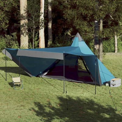 vidaXL - Tipitent - 8-persoons - waterdicht - blauw