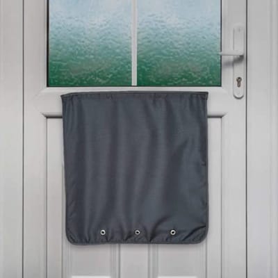 Slimline Post Catcher - brievenbusvanger Ideaal voor UPVC, glas, hout en metalen deuren. Extra brede afmetingen en sterke lijm voor letters, kleine pakketten, tijdschriften. Geen schroeven of gereedschap nodig