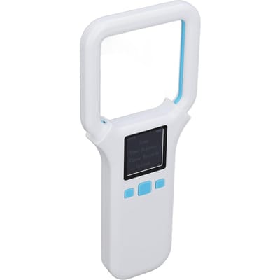 Lecteur d'étiquettes pour animaux 134,2 kHz 125 kHz Bluetooth portable sans fil RFID lecteur d'identification de puces pour animaux