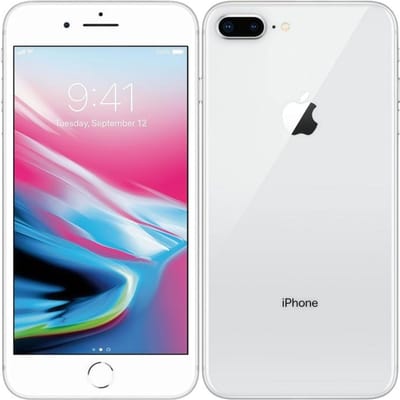 Gerenoveerde Apple iPhone 8 Plus 3GB RAM 64GB ROM 4G LTE Ontgrendeld iOS Smartphone Met Enkele SIM 64GB zilver