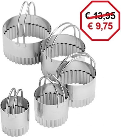 Steker-Set 5 Stuks Gekarteld - Emga 140052