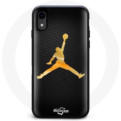 Hoesje iPhone XS Nike NBA Geel