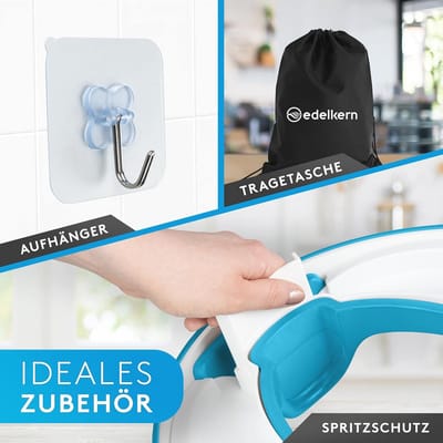 Ergonomische Kinder Toiletbril met Handgrepen - Universele Wc-opzetstuk voor Veilig Gebruik en Spatbescherming tot 50 kg