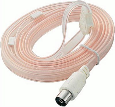 Antennedraad - Passief - Radio - 1.75 meter - Wit - Allteq