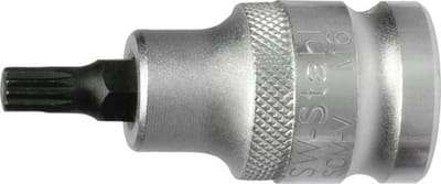 SW stalen spline inzetstuk 1/2 inch, 10 x 53 mm, 05304L
