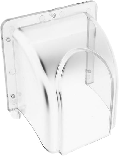 Deurbel Regenhoes - 14*8.3*12.5 cm - Kunststof - Transparante beschermhoes - Waterdichte Toegangscontrole Hoes - Beschermdoos voor aanwezigheidsmachine - Deurbel Bescherming - Universele