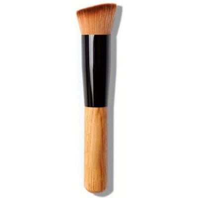 1 st Foundation Make-up Kwast Professionele Cosmetische Schoonheid Make-up Tools Kabuki Poeder Blush Foundation Platte Top Kwast gray