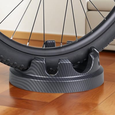 Voorwielstandaard Fietstrainer - Stabilizer Blok - Indoor Fietsen - Antislip Ontwerp - 24x24 cm