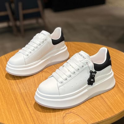 Kleine Witte Schoenen Dames Lente Dikke Zool Verhoogd Casual Sport All-match Sneakers 40