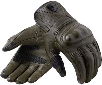 REV'IT! Gloves Monster 3 Dark Green - Maat S - Handschoen