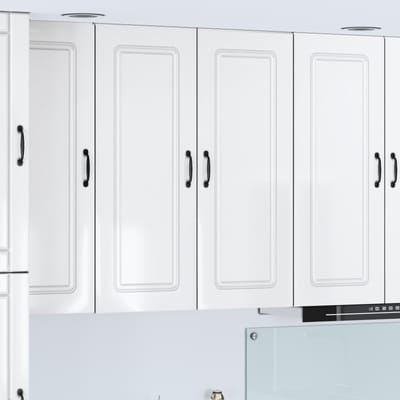 vidaXL - Vaatwasserpaneel - Kalmar - Hoogglans - wit - 80 - x - 31 - x - 100 - cm